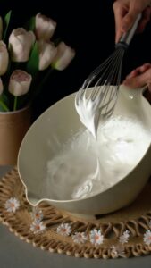 whipping cream